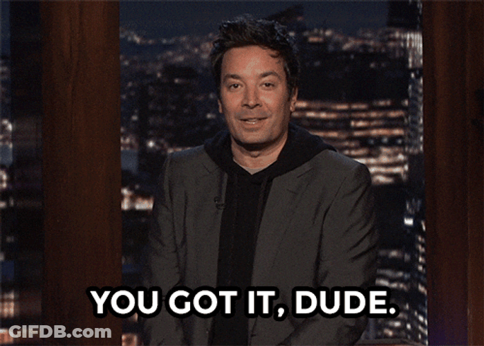Jimmy Fallon Will Do Confirmation GIF