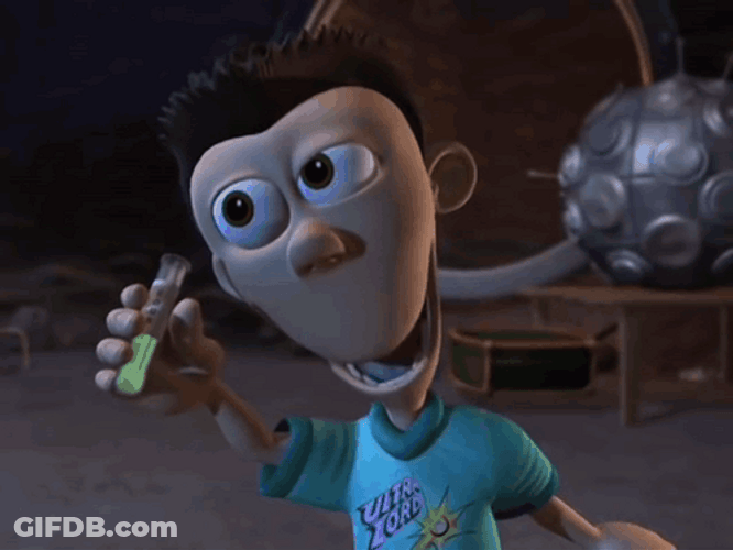 Jimmy Neutron Friend Sheen Estevez Drinking Serum GIF