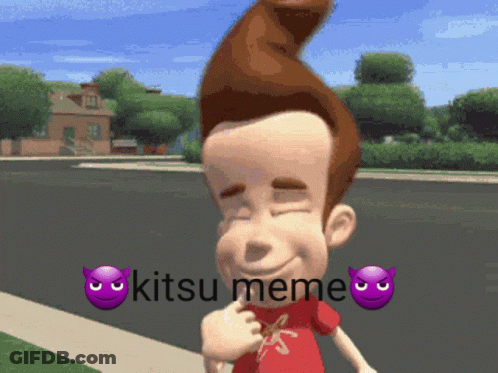 Jimmy Neutron Kitsu Meme GIF