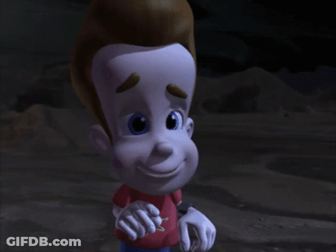 Jimmy Neutron Smiling At Cindy Vortex GIF