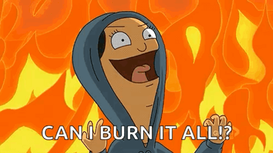 Jimmy Pesto Can I Burn It All GIF