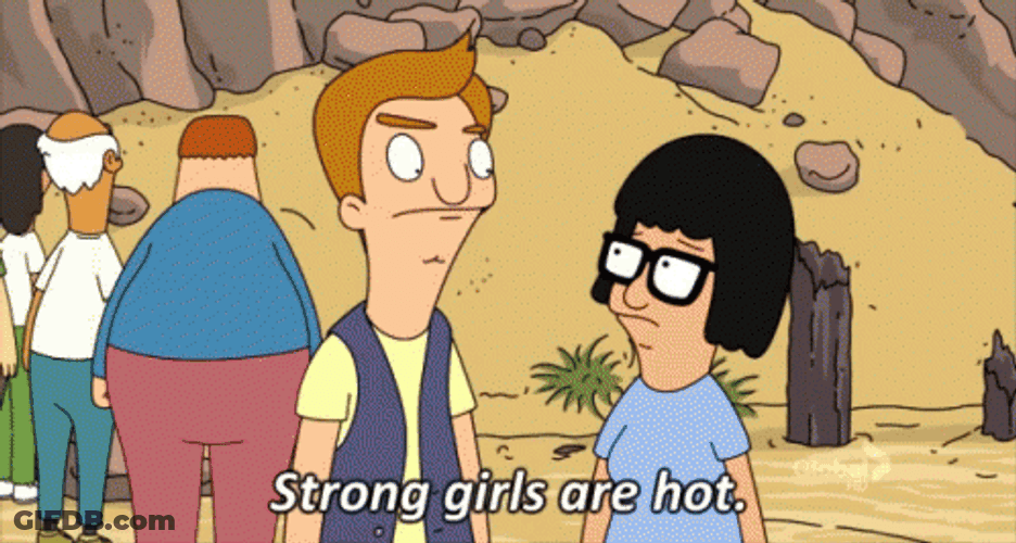 Jimmy Pesto Jr Strong Girls Are Hot GIF