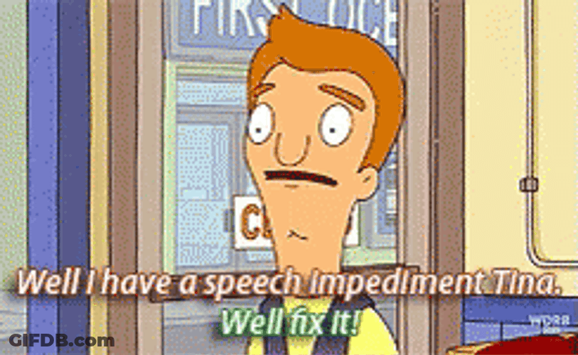 Jimmy Pesto Jr Tina Belcher Arguing GIF