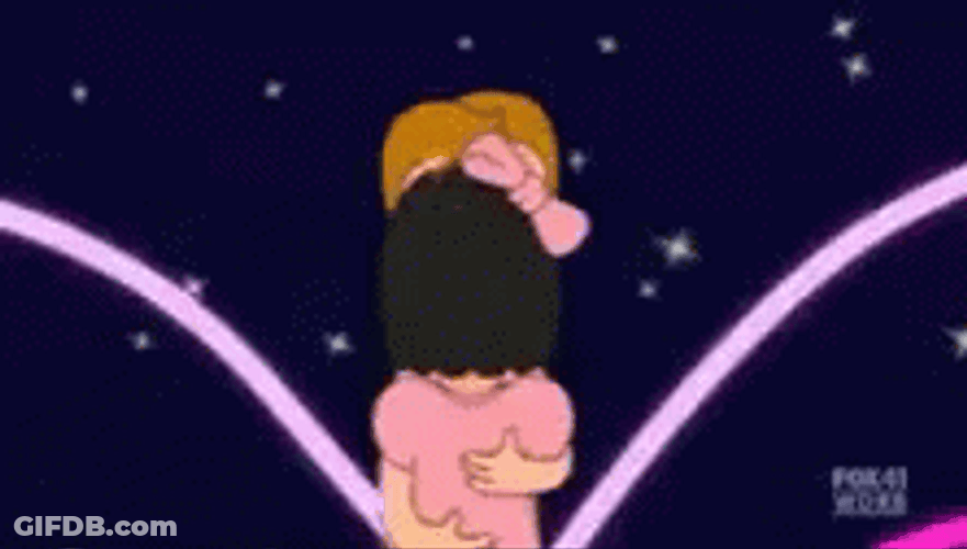 Jimmy Pesto Jr Tina Belcher Spinning Kiss GIF