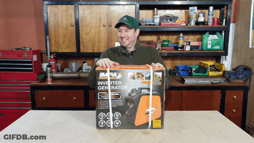 Jimmy The Mower With Inverter Generator GIF