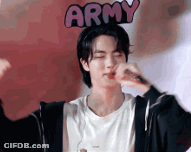Jin Bantan Boys Army GIF