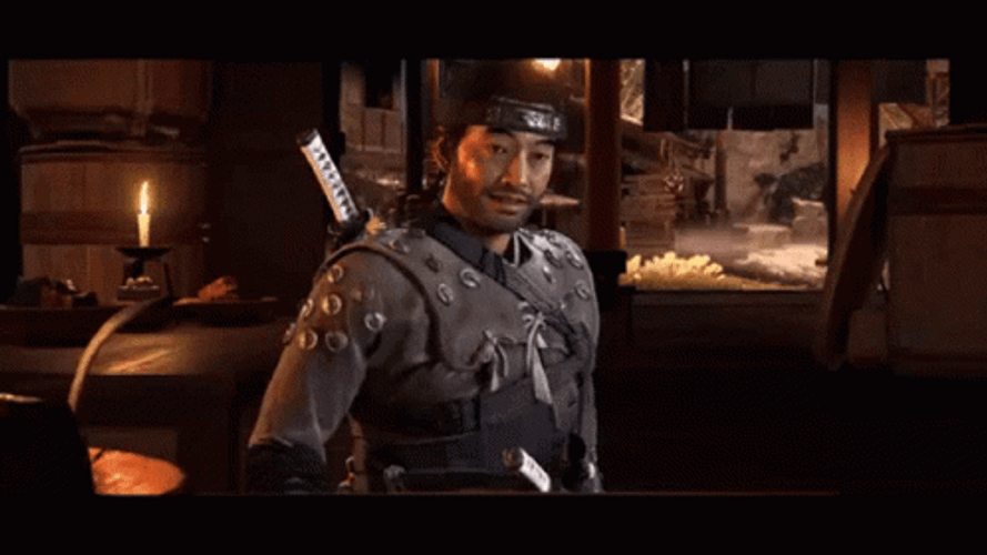 Jin Sakai Ghost Of Tsushima Thumbs Up GIF