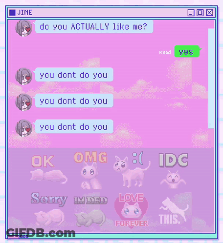 Jine Chat With Someone GIF