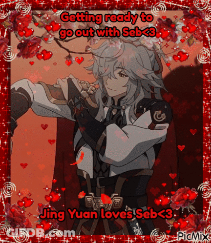 Jing Yuan Loves Seb Getting Ready GIF