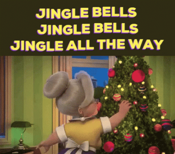 Jingle All The Way With Nonna Pina GIF