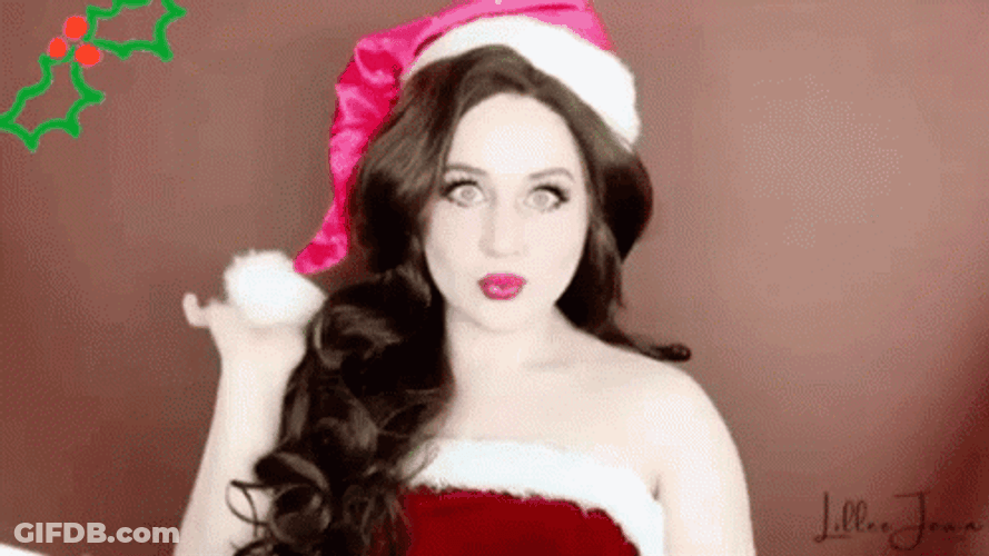 Jingle All The Way With Pretty Lady GIF
