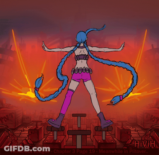 Jinx Dancing Happily GIF