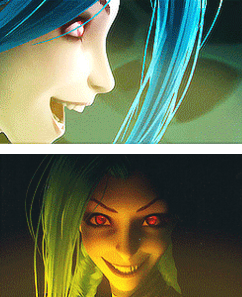 Jinx Firing Gun And Laughing GIF