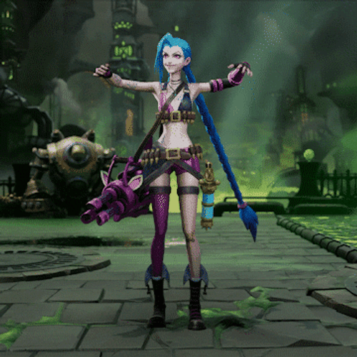 Jinx League Of Legends Dance GIF