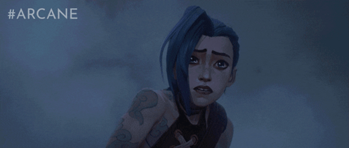 Jinx Loudly Screaming GIF