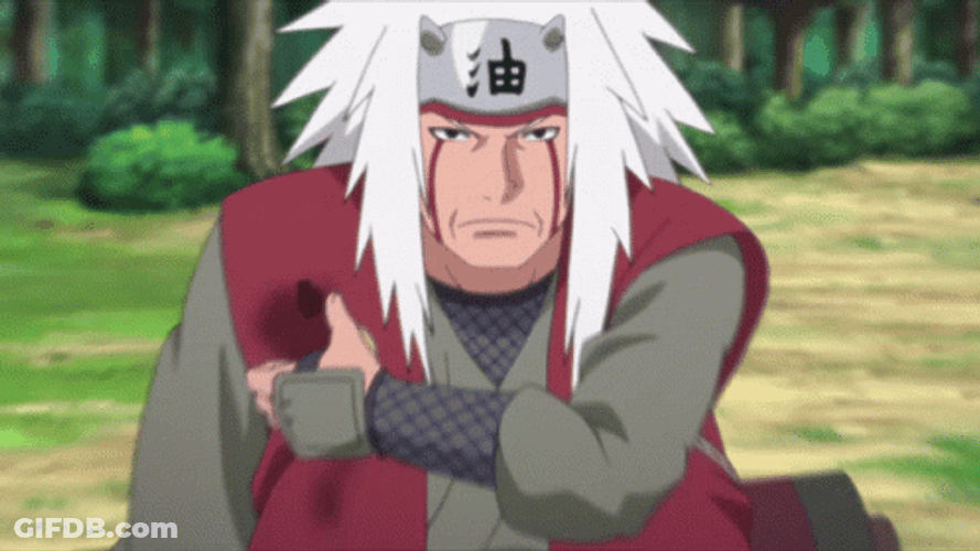 Jiraiya Powerful Technique GIF