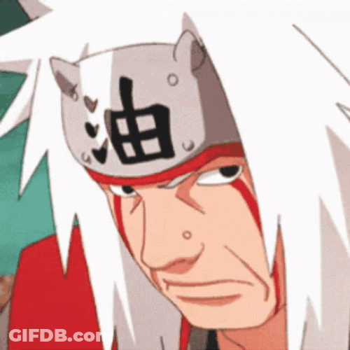 Jiraiya Scary Look GIF