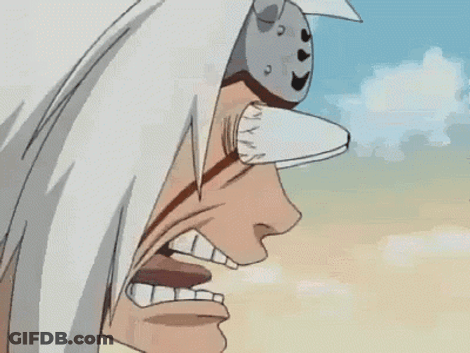 Jiraiya Surprised And Funny Expression GIF