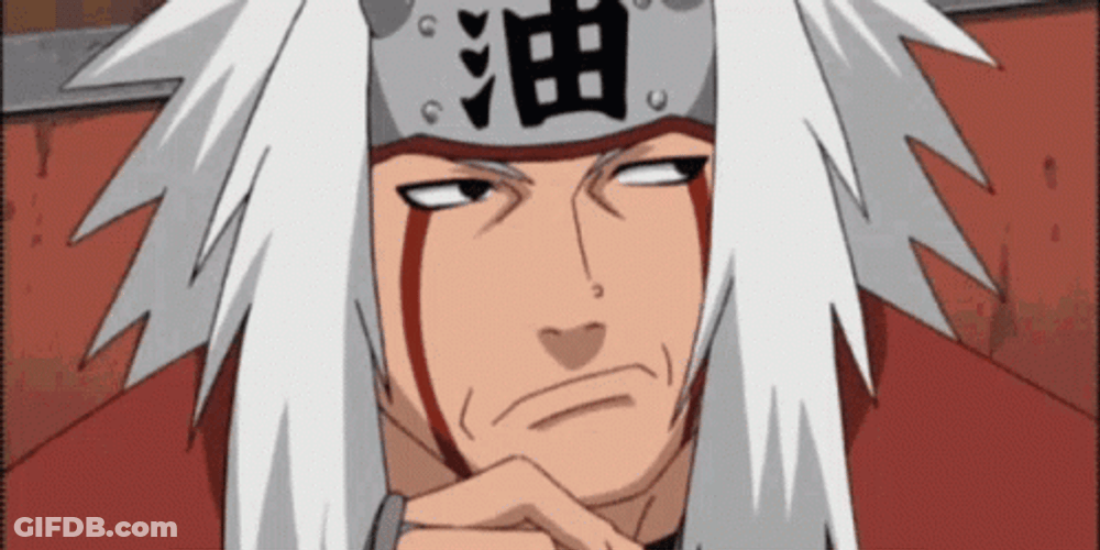 Jiraiya Taking A Deep Breath GIF