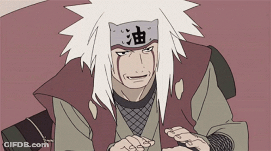 Jiraiya The Face Of A Legend GIF