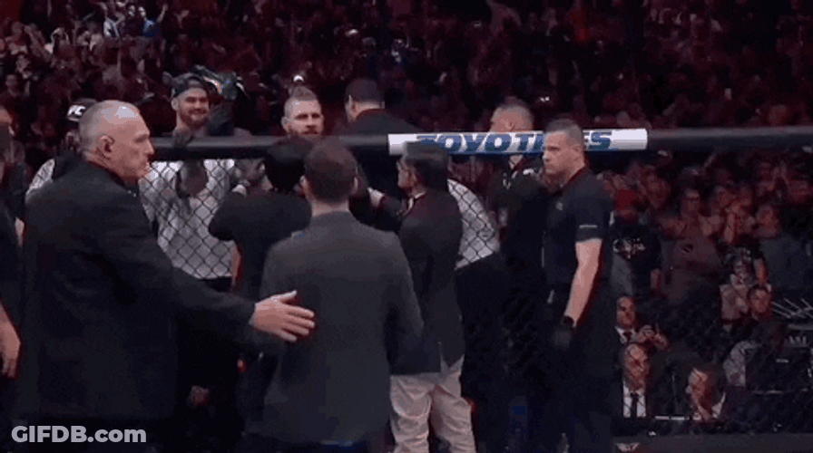 Jiri Prochazka Getting Interviewed GIF