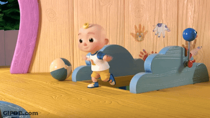 JJ Looking Around Hide And Seek GIF