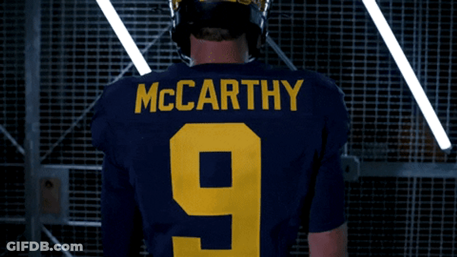 Jj Mccarthy Crossing His Arms GIF