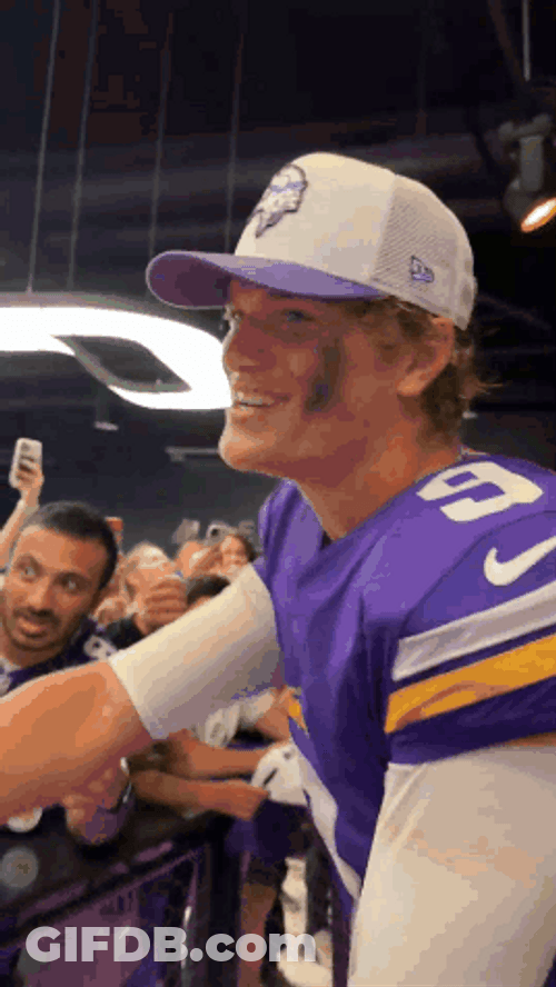Jj Mccarthy Interacting With Fans GIF