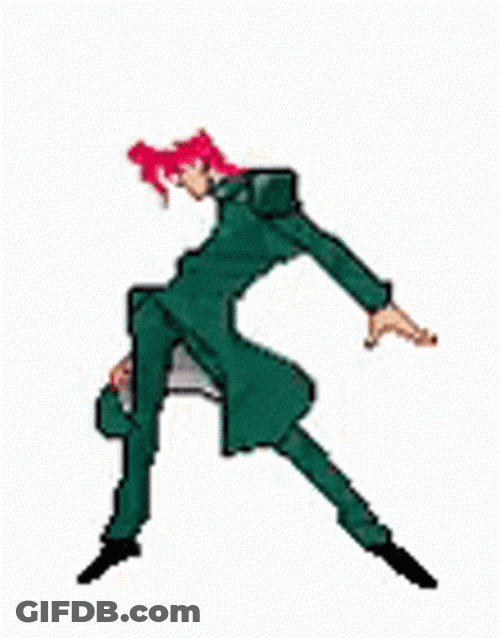 Jjba Dancing Kakyoin Classic GIF