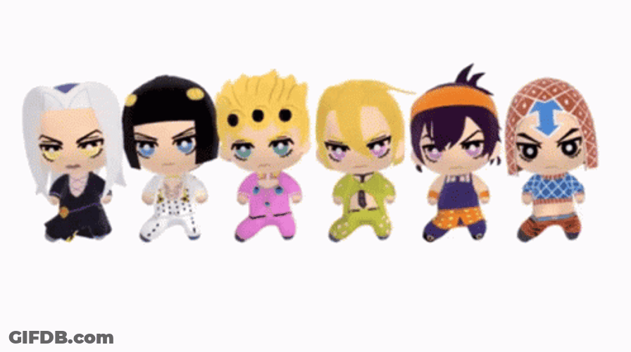 Jjba Jojos Bizarre Adventure Cute Anime GIF
