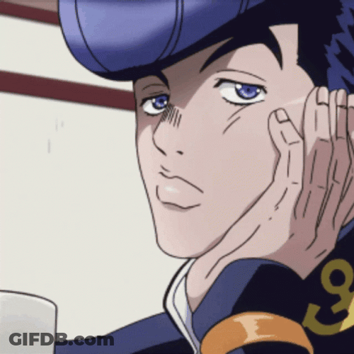 Jjba Josuke Higashikata Drink GIF