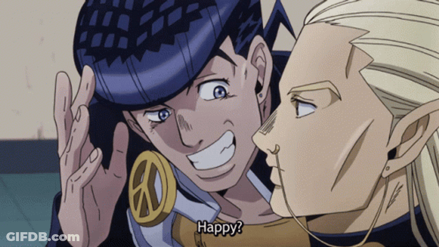 Jjba Jotaro Kujo Happy Yeah GIF