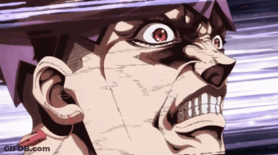 Jjba Rohan Kishibe Race Speed GIF