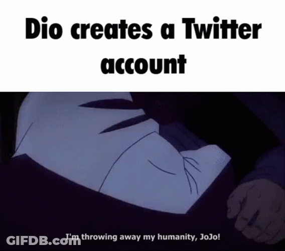 Jjba Twitter Account GIF
