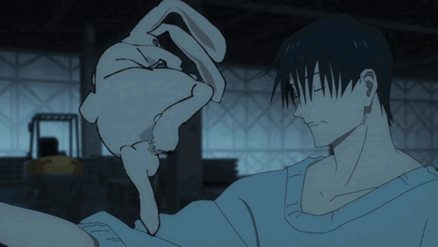 Jjk Rabbit Kicking Toji GIF