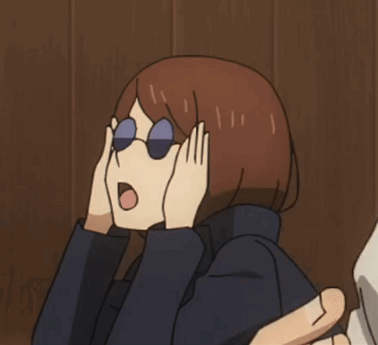 Jjk Shoko Wearing Sunglasses GIF