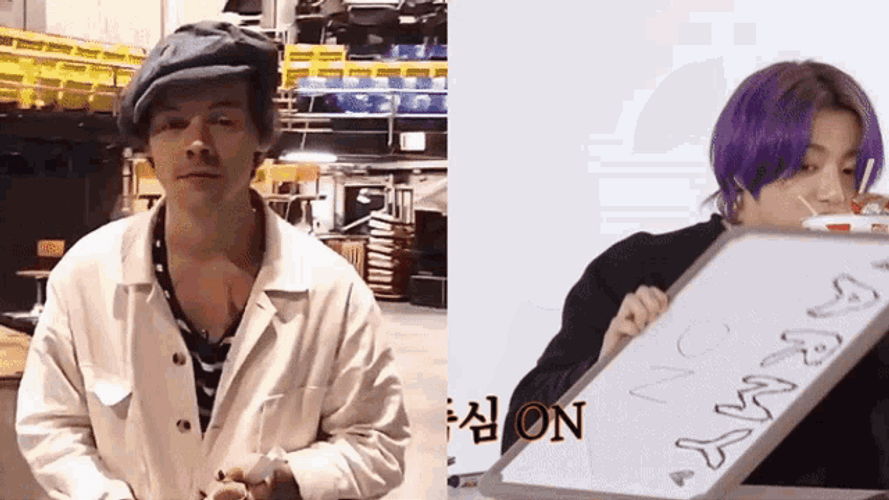 Jk & Harry Funny Reaction GIF