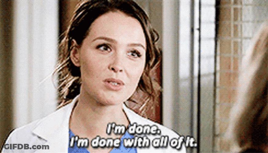 Jo Wilson Im Done GIF
