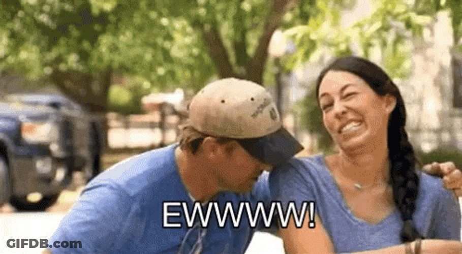 Joanna Gaines Eww Reaction GIF