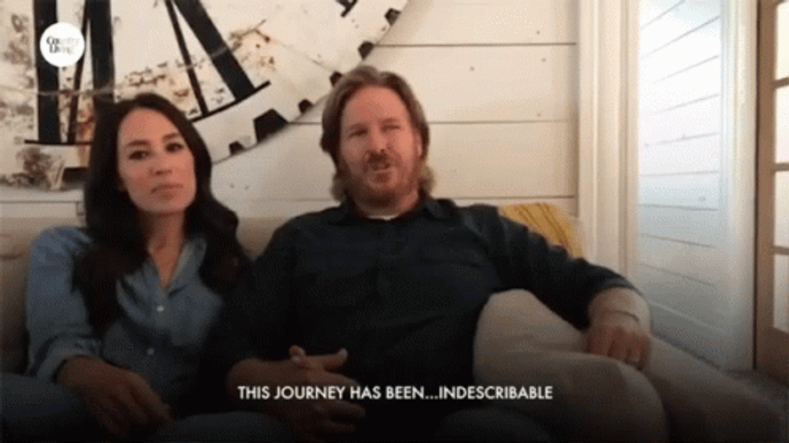 Joanna Gaines Looking At Chip GIF