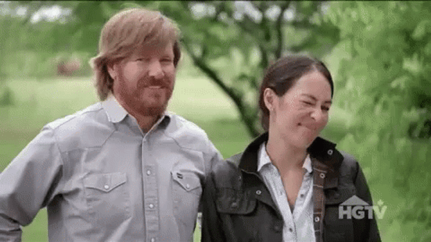 Joanna Gaines Winking Jokingly GIF