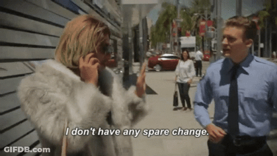 Joanne The Scammer Walking Away GIF