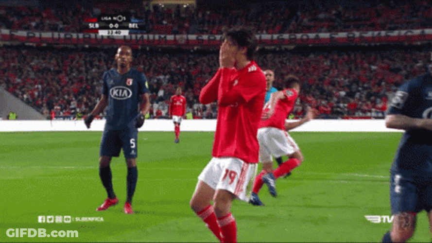 Joao Felix Face Of Frustration GIF