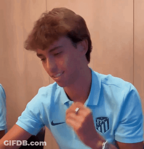 Joao Felix Itchy Head GIF