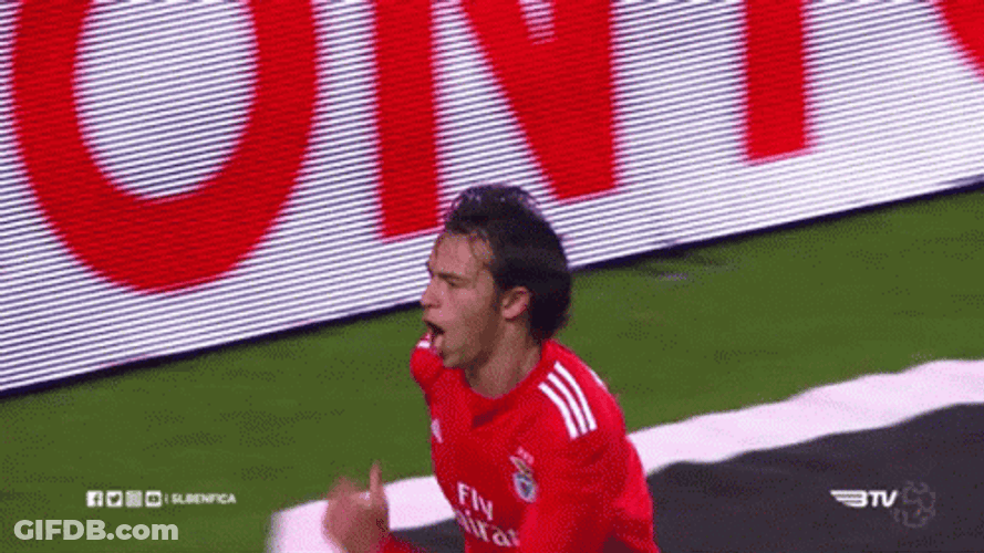 Joao Felix Knee Slide GIF