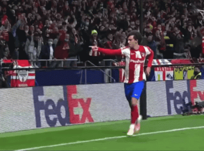 Joao Felix Pointing Someone GIF