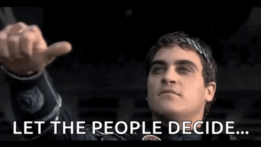 Joaquin Phoenix Gladiator GIF