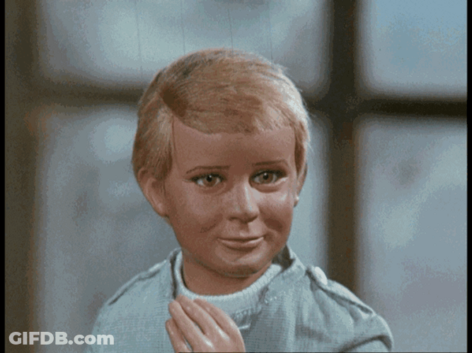 Joe 90 Funny Salute GIF