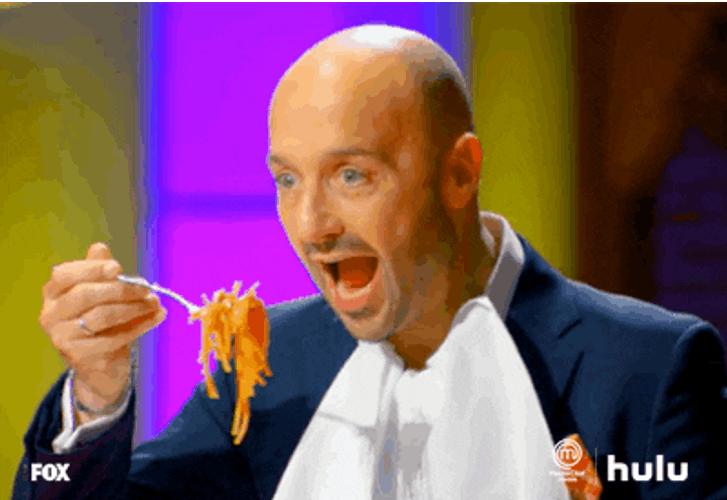 Joe Bastianich Eating GIF