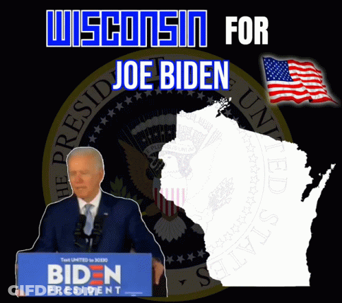 Joe Biden Ad In Wisconsin GIF